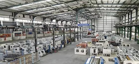 JORI Tissue Machinery Factory - Production Workshop