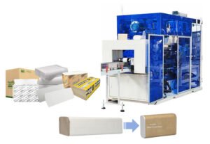 Hand Towel Paper Packing Machine Tissue Paper Belt Bag Sealing Machine