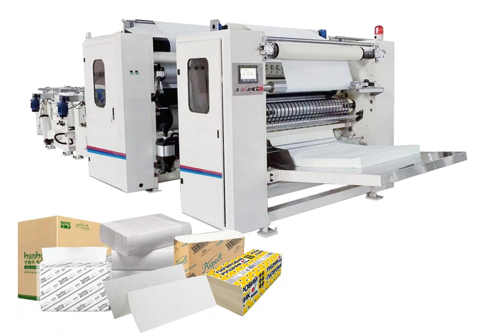 Good Price Hand Towel Production Line , Hand Towel Folding Machine, Paper Towel Cutting Machine Hand Towel Packing Machine