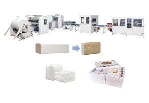 Non Stop N Fold Hand Towel Paper Making Machine