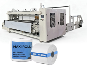 Maxi Roll Jumbo Rewinding Machine