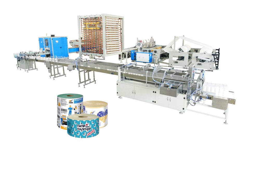 Toilet Tissue/ Kitchen Towel Paper Making Machine Product Line