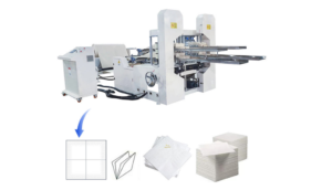 Four Decks ( 8 outputs ) Napkin Tissue Folding Machine