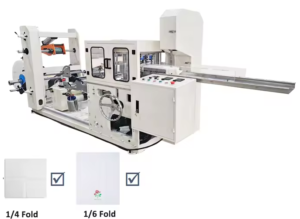 Wallboard Type Napkin Tissue Making Machine can do napkin paper and non woven fabric roll