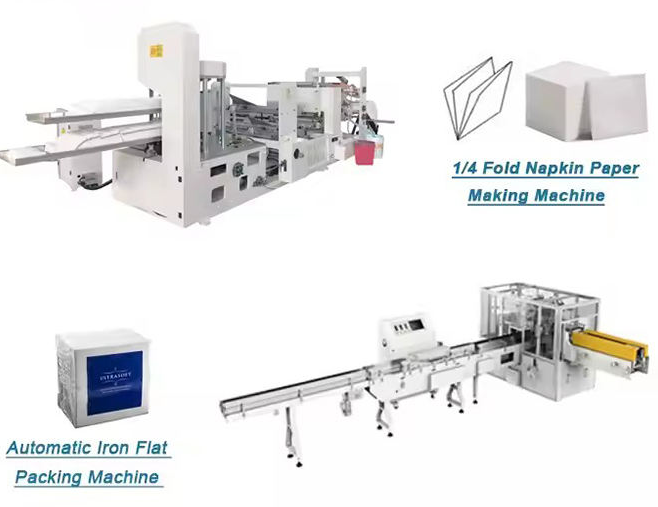 1/4 Fold Napkin Pape Making Machine